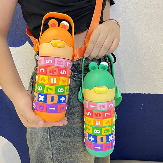 Cartoon Water Bottle 123
