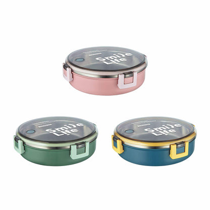 round shape bento lunch box