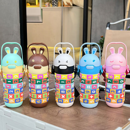 Cartoon Water Bottle 123