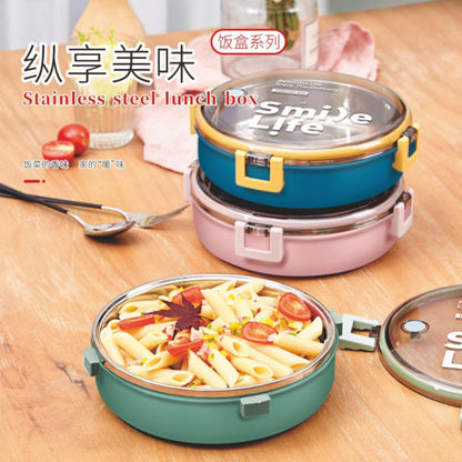 round shape bento lunch box