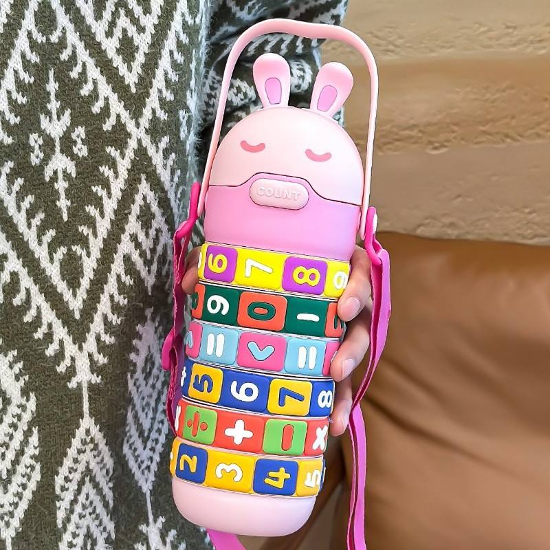 Cartoon Water Bottle 123