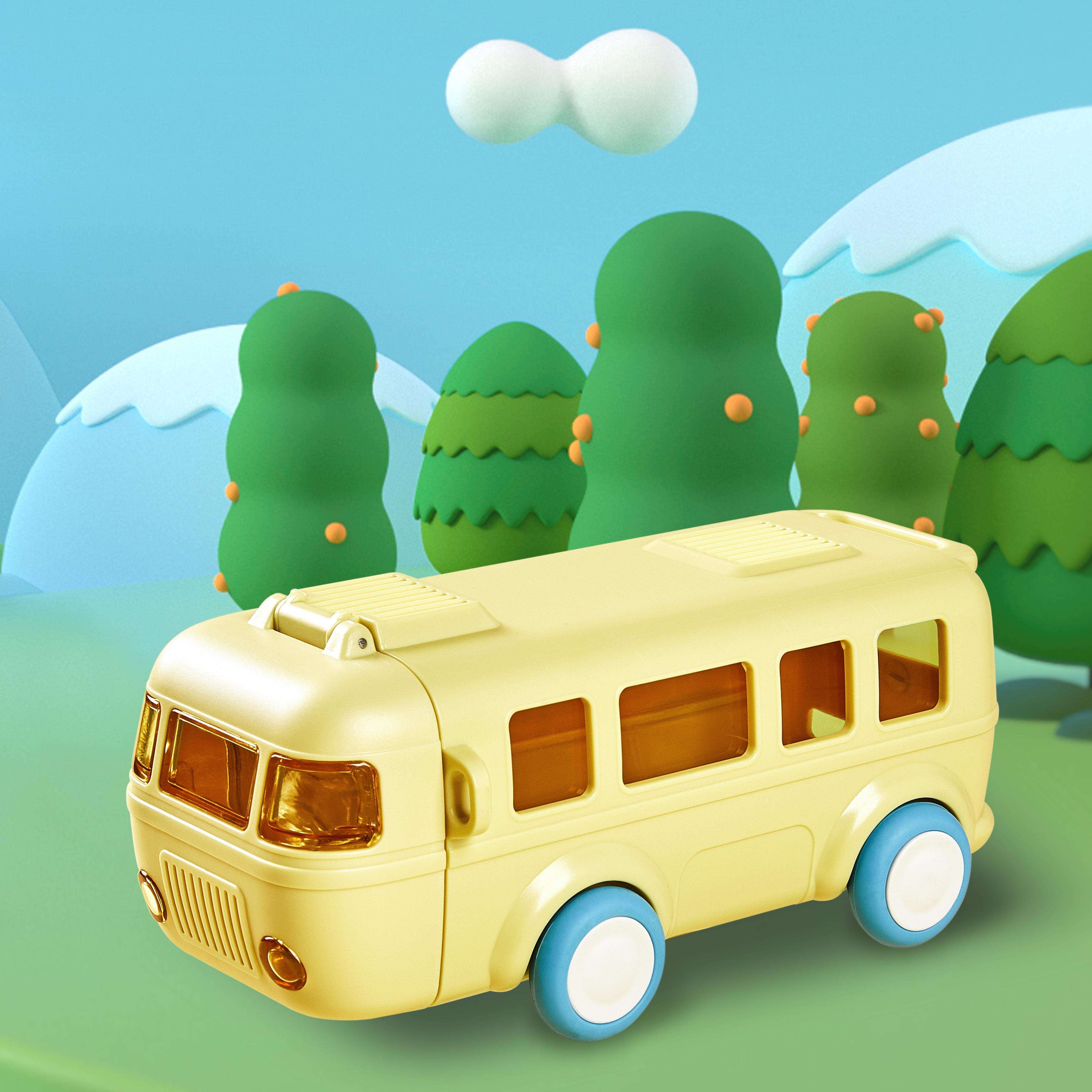 KIDS BUS WATER BOTTLE